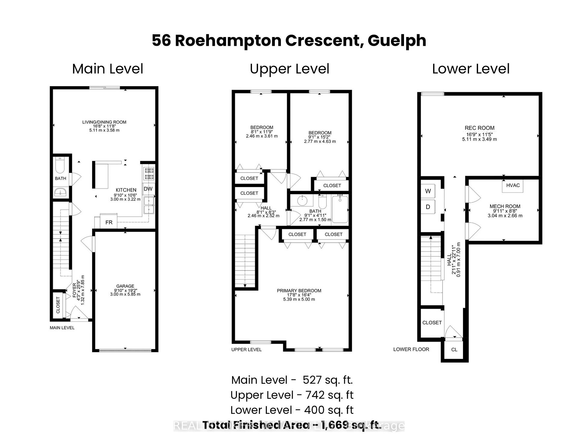 Photo 56 of 56 Roehampton Crescent, Guelph, Pineridge/Westminster Woods — HOMEH