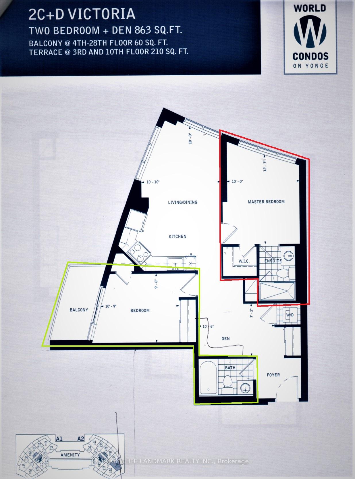 Photo 4 of Unit 2726 Room, 7161 Yonge Street, Markham, Grandview — HOMEH