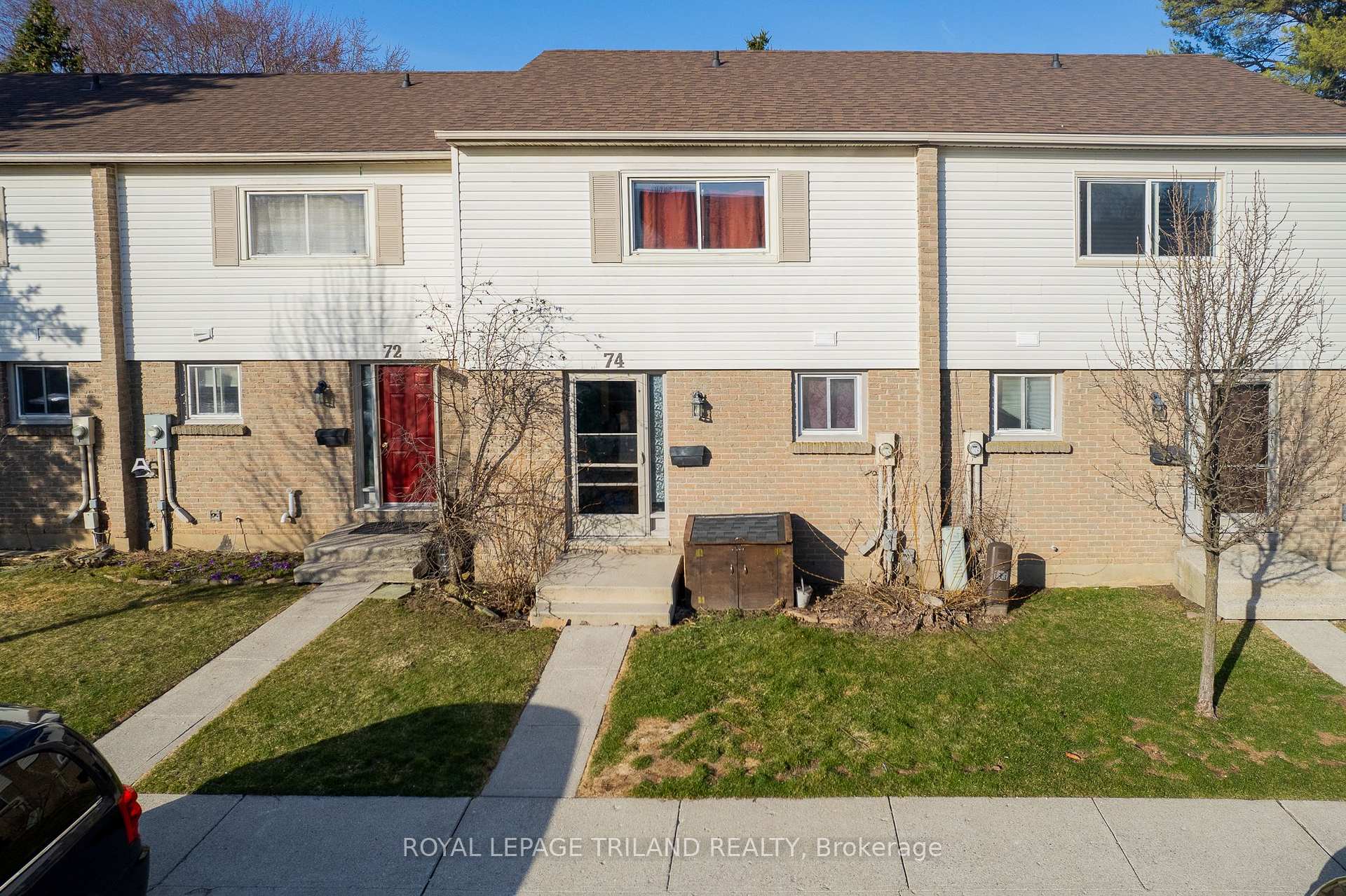 Front of Unit 74, 1600 Culver Drive
