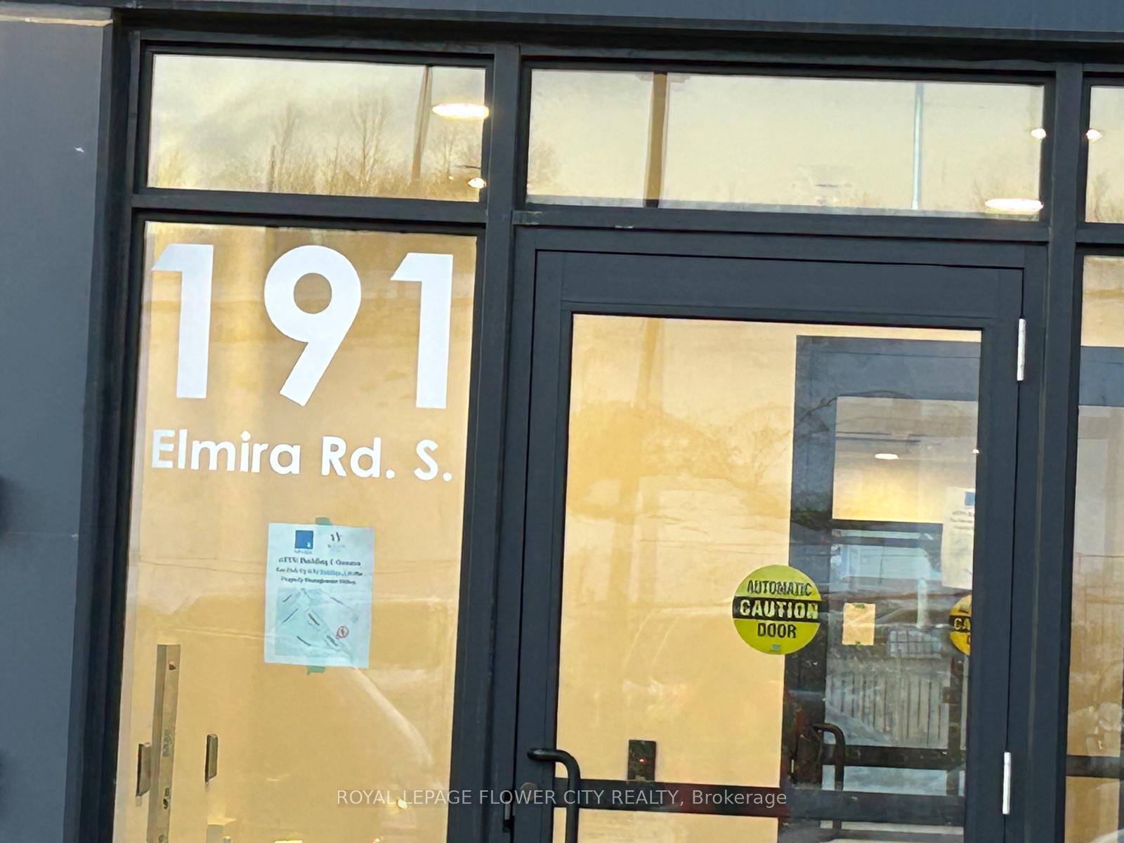 Front of Unit 711, 191 Elmira Road