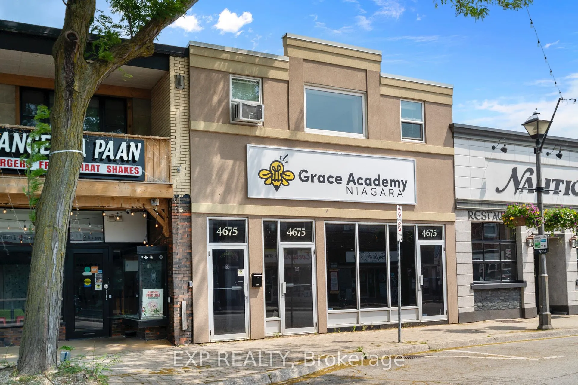 Front of Unit 1, 4675 Queen Street