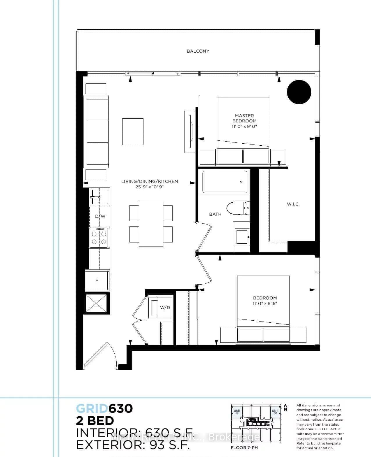 Front of Unit 3203, 181 Dundas Street E