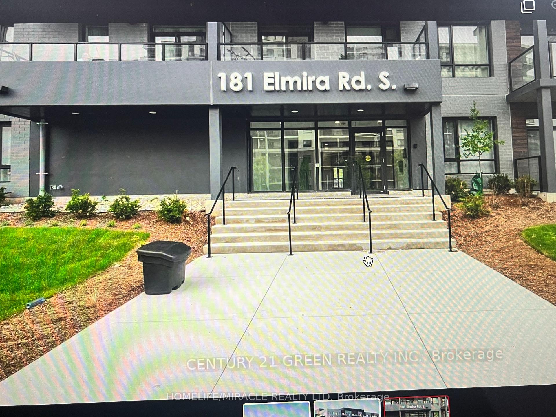 Front of Unit 713, 181 Elmira Road S