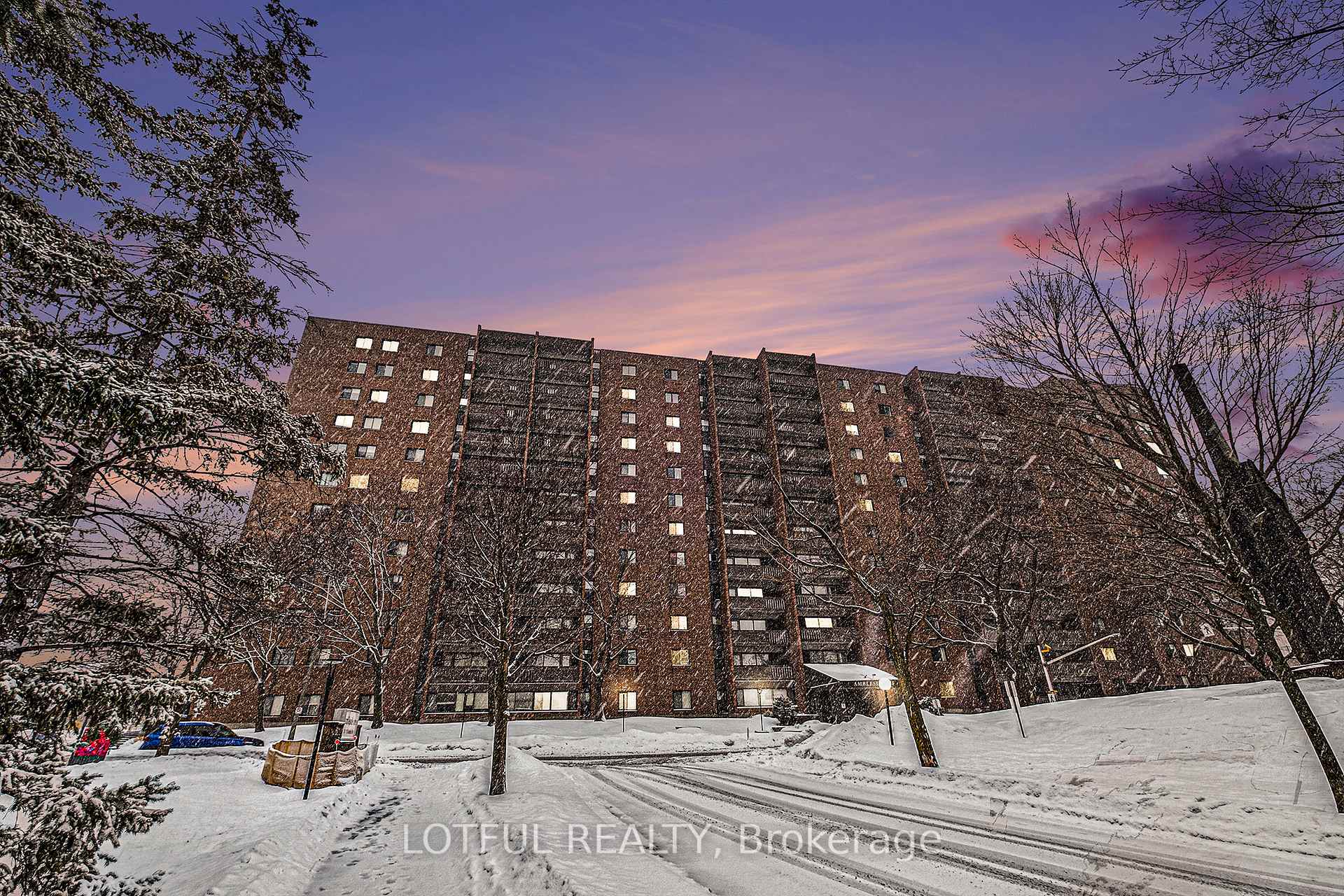 Front of Unit 1206, 1100 Ambleside Drive