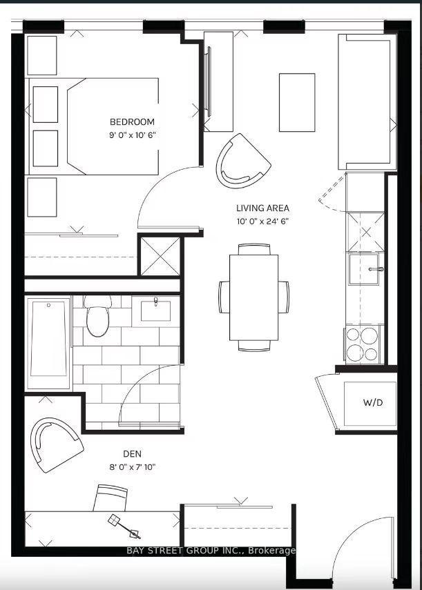 Photo 7 of Unit S547, 180 Mill Street, Toronto, Waterfront Communities — HOMEH