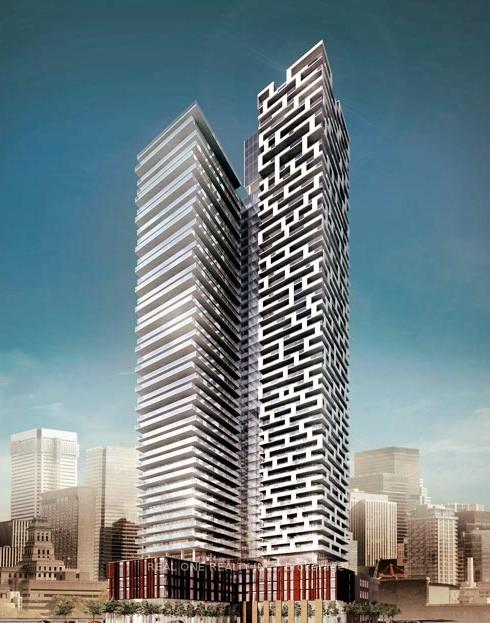 Front of Unit 1706, 25 Richmond Street E