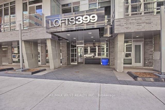 Front of Unit 419, 399 Adelaide Street W