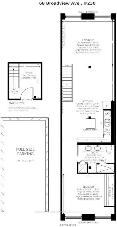 Photo 6 of Unit 230, 68 Broadview Avenue, Toronto, South Riverdale — HOMEH