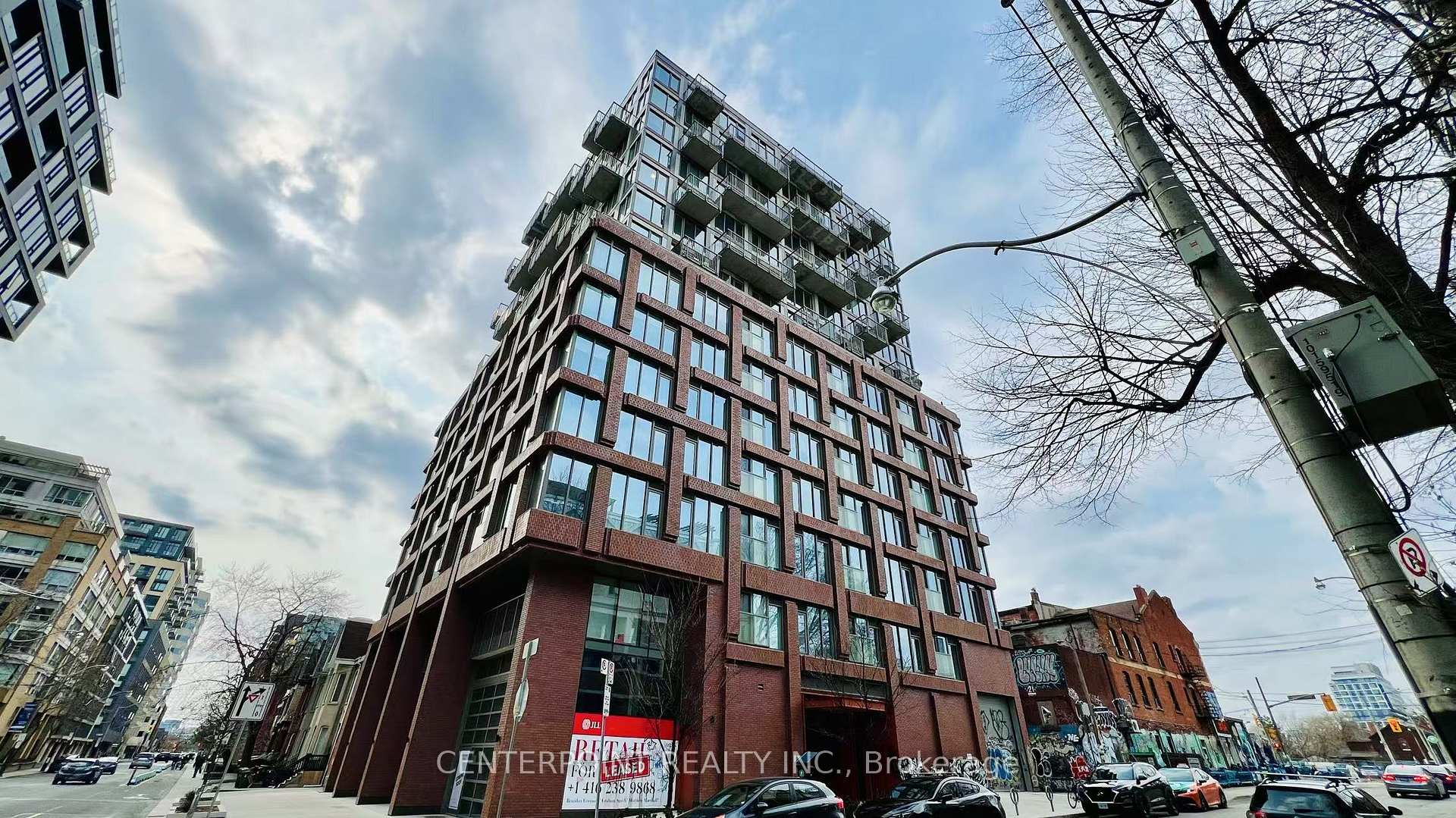 Front of Unit 1207, 2 Augusta Avenue