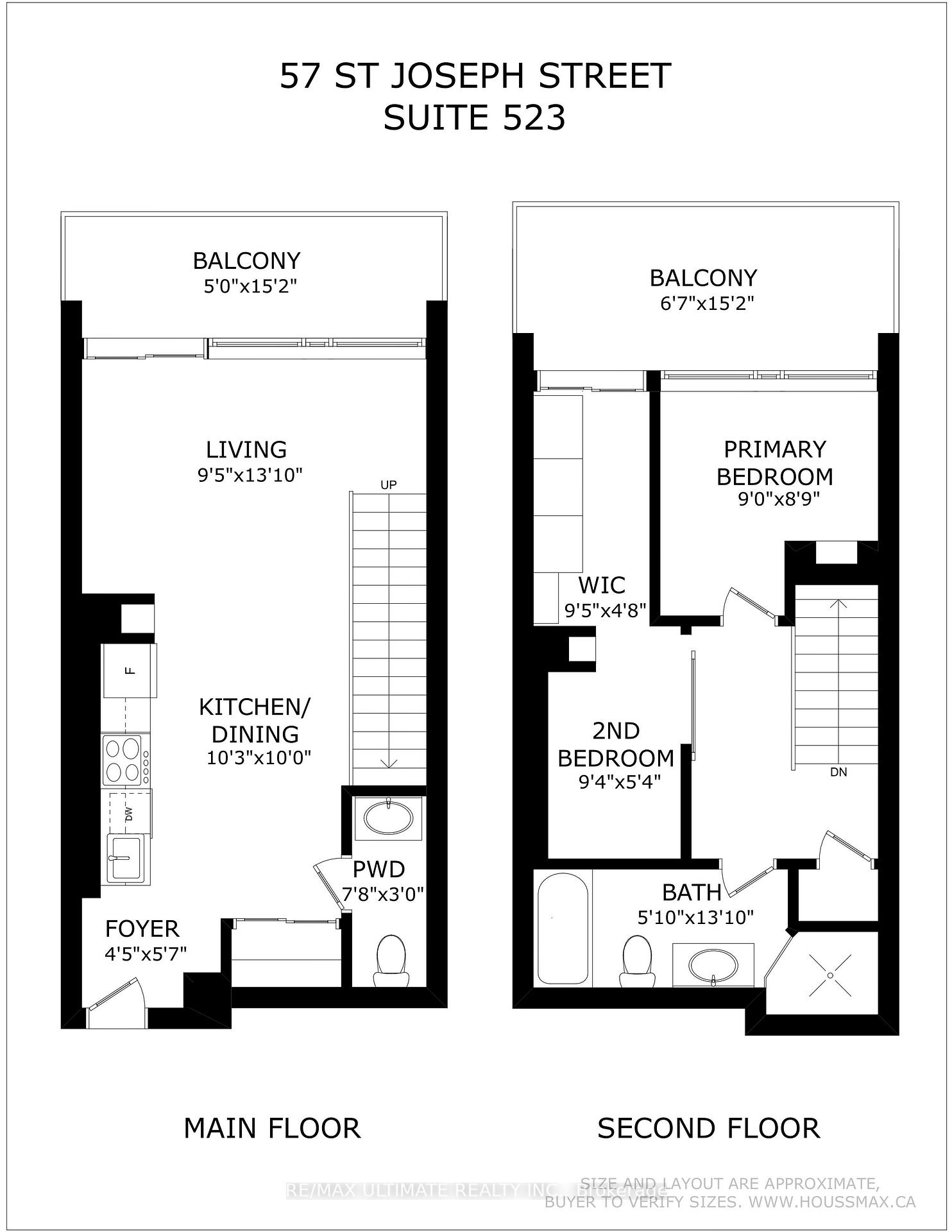 Photo 47 of Unit 523, 57 St. Joseph Street, Toronto, Bay Street Corridor — HOMEH
