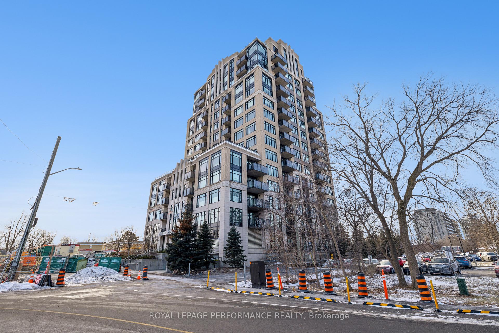 Front of Unit 703, 75 Cleary Avenue