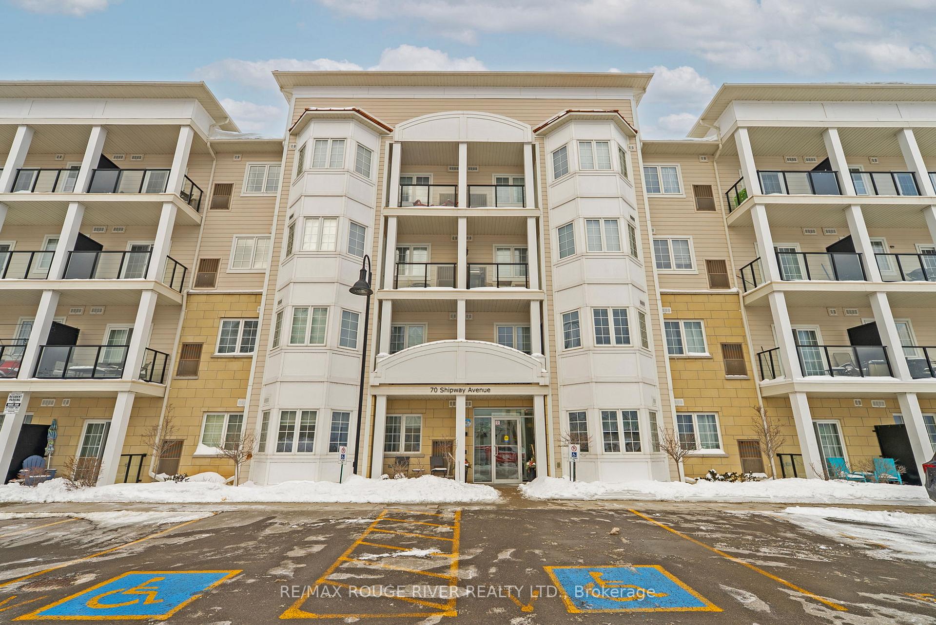 Front of Unit 206, 70 Shipway Avenue