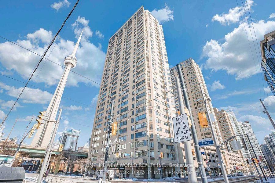 Front of Unit 2501, 270 Queens Quay W