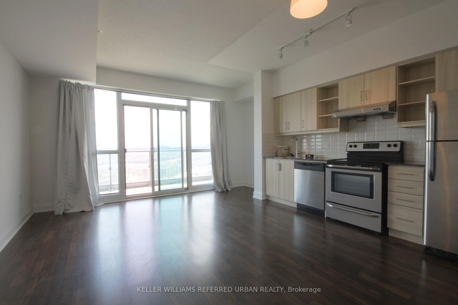 Front of Unit 1707, 160 Vanderhoof Avenue