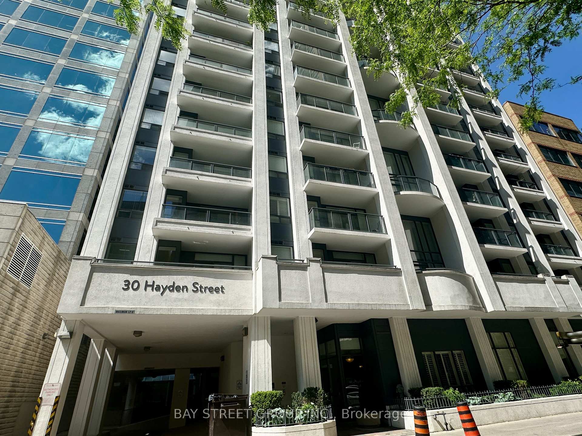Front of Unit 405, 30 Hayden Street