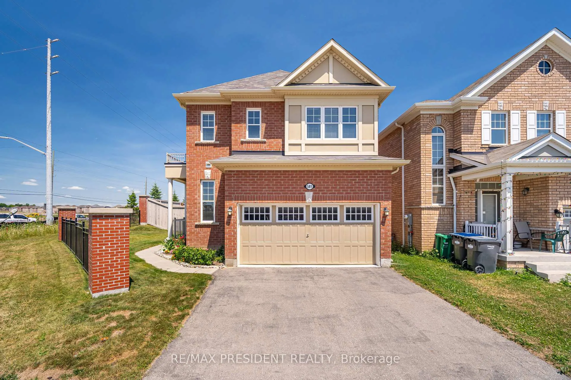 Front of 581 Edenbrook Hill Drive