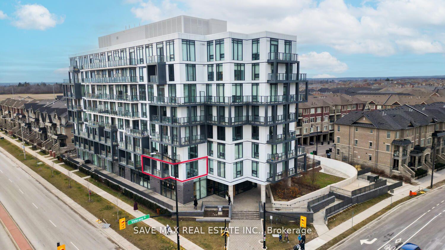 Front of Unit 204, 180 Veterans Drive
