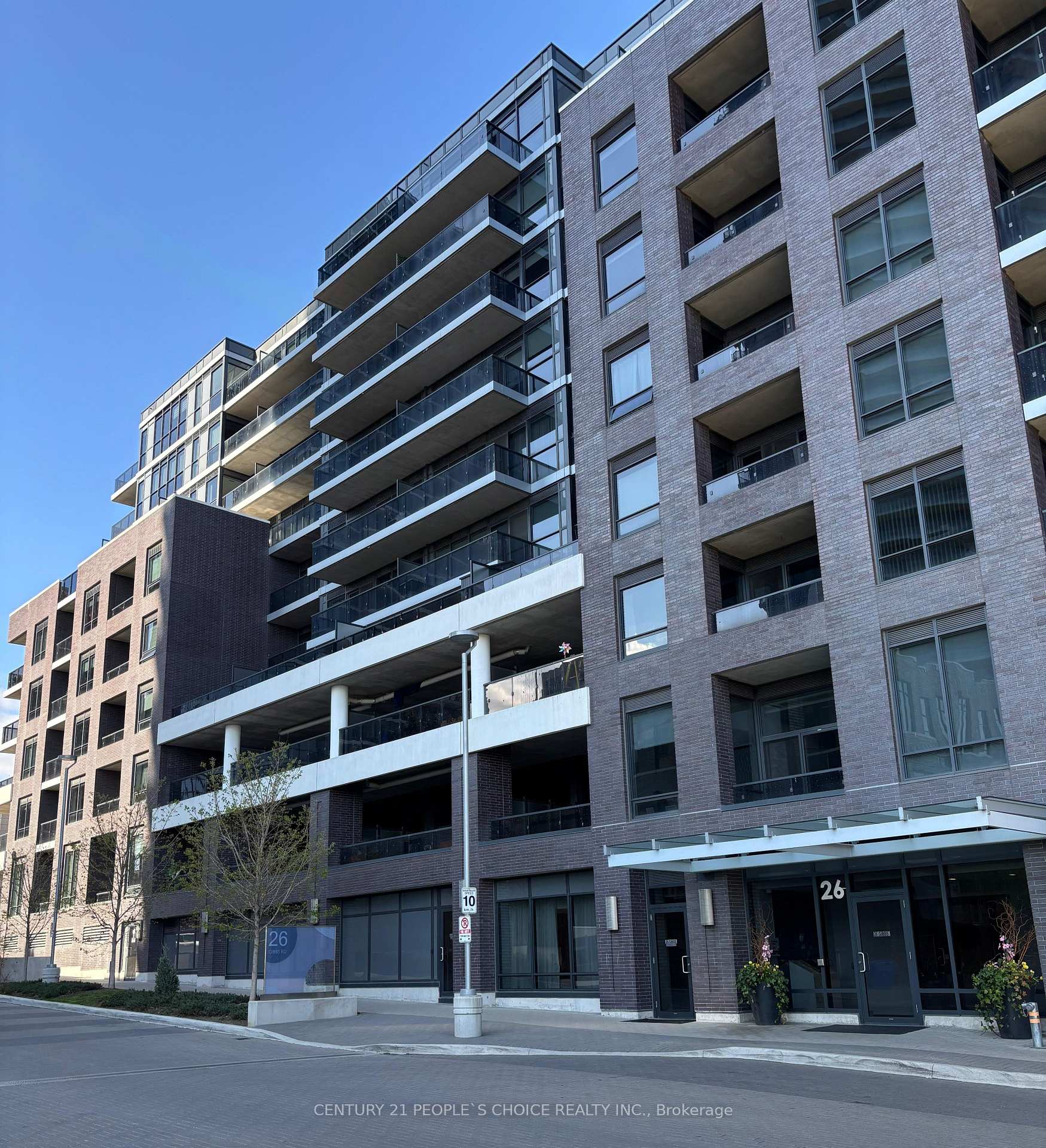 Front of Unit 829, 26 Gibbs Road