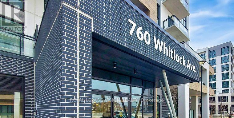 Front of Unit 706, 760 Whitlock Avenue