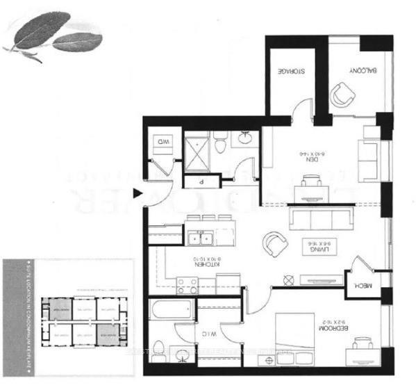 Photo 23 of Unit H601, 62 Balsam Street, Waterloo, Beechwood/University — HOMEH