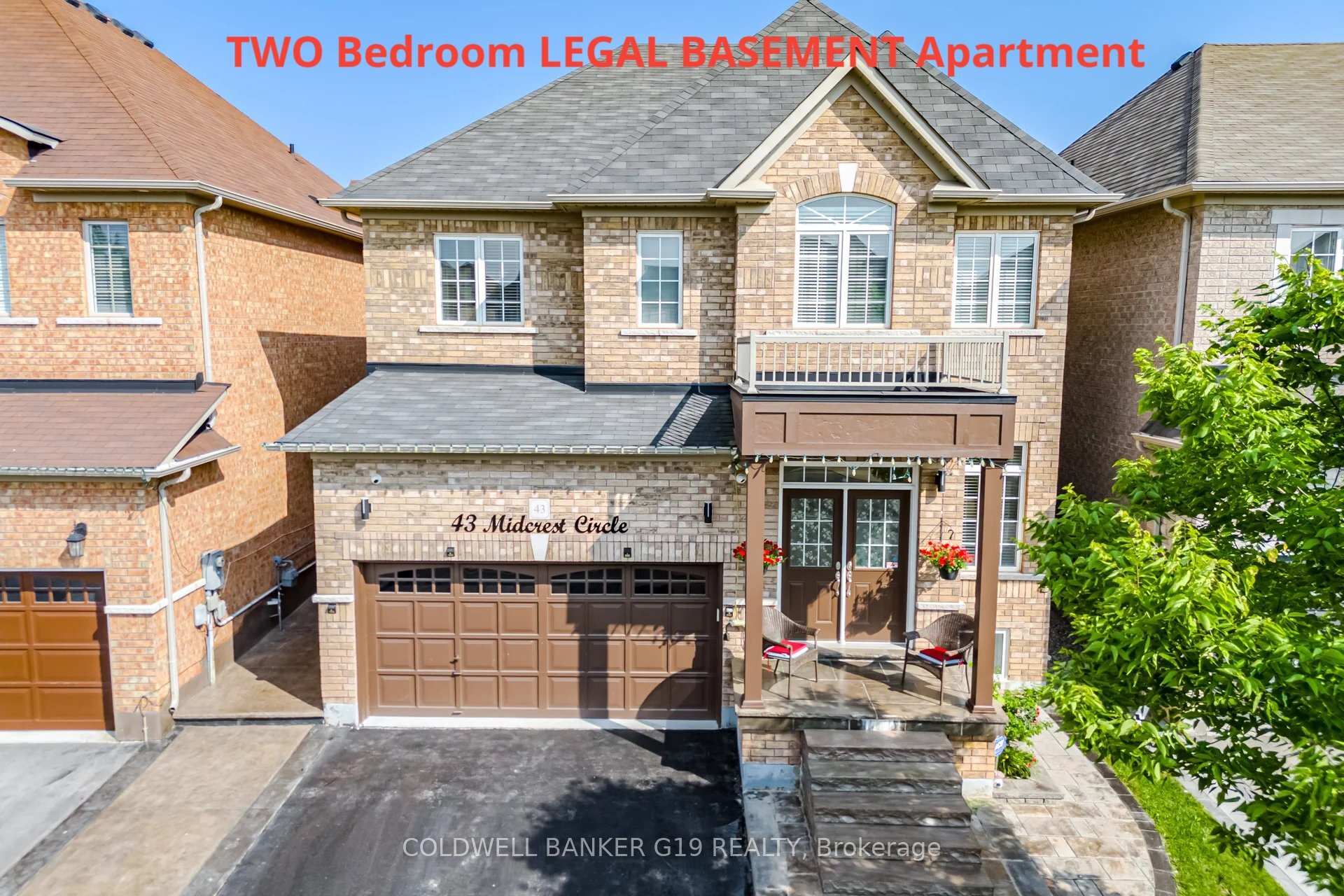 Front of 43 Midcrest Circle