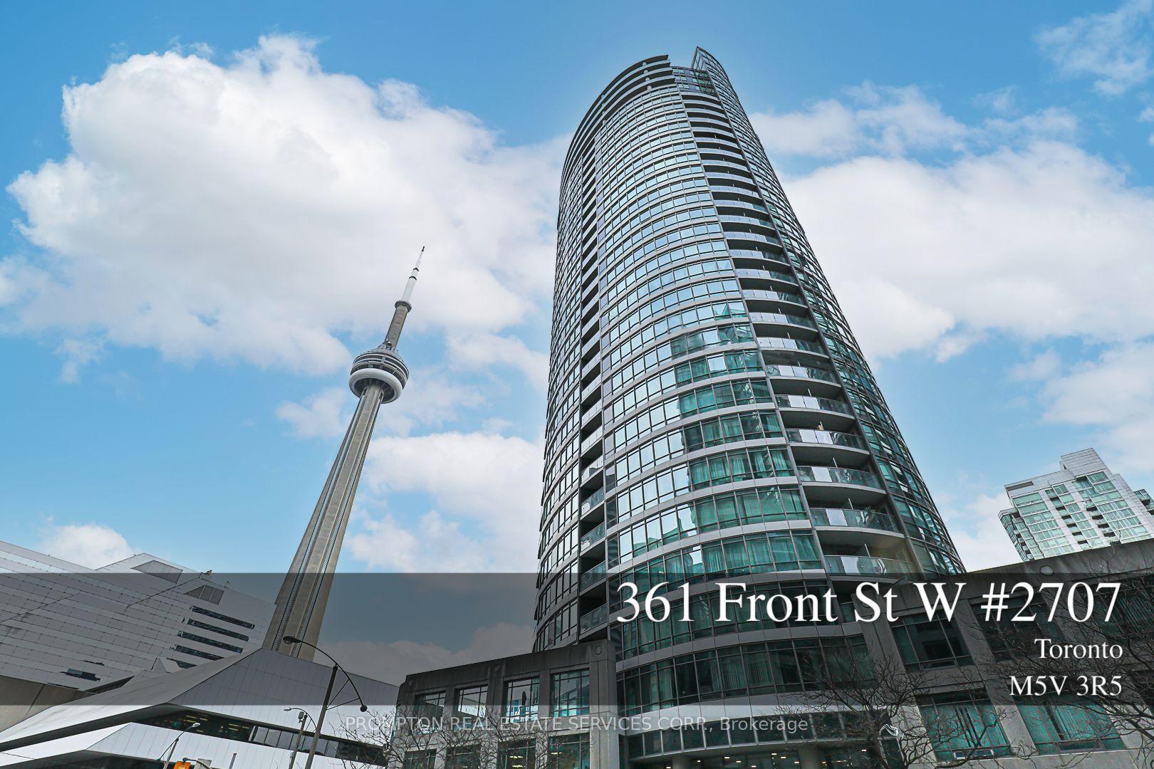 Front of Unit 2707, 361 Front Street