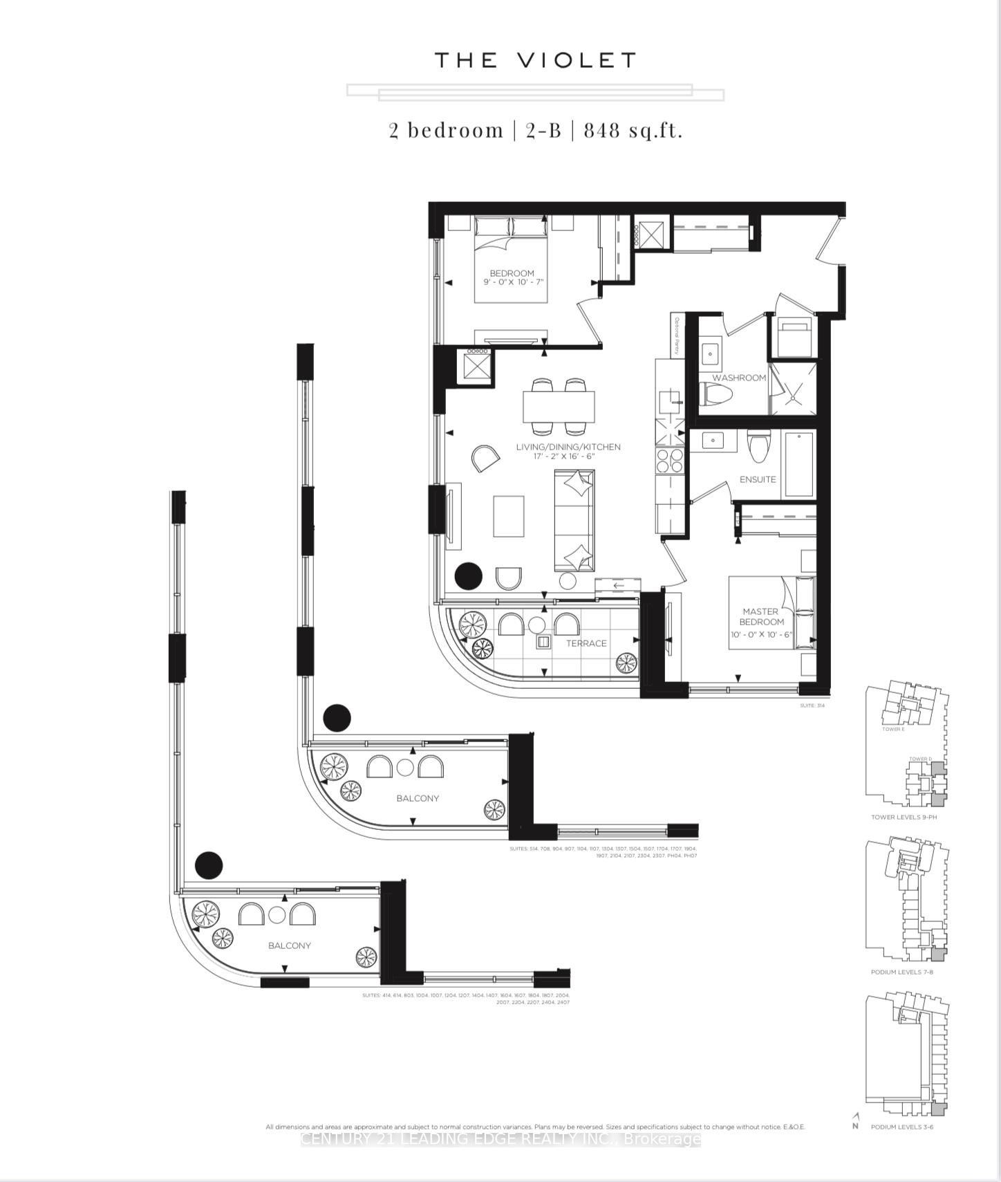 Photo 20 of Unit 708D, 38 Andre De Grasse Street, Markham, Unionville — HOMEH