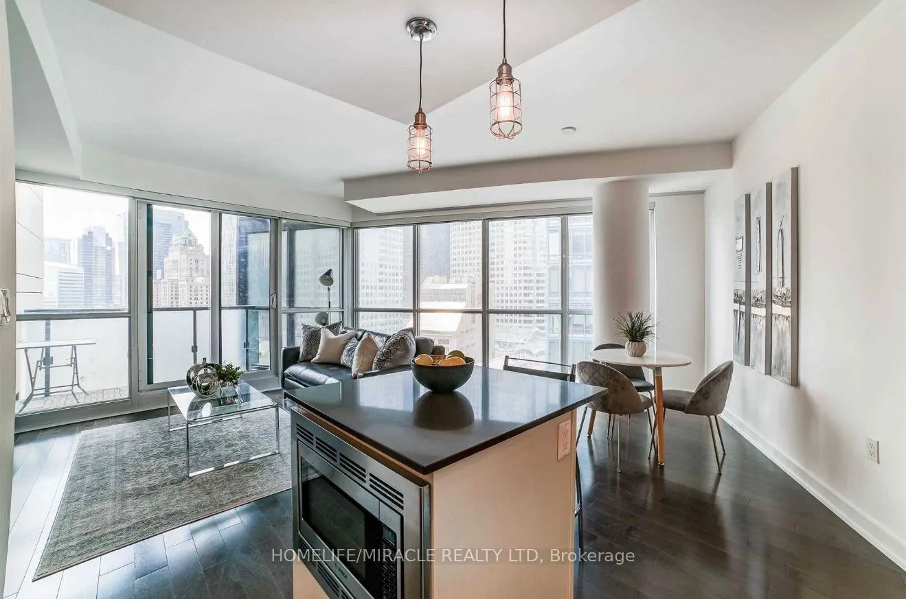 Photo 2 of Unit 1604, 1 The Esplanade, Toronto, Waterfront Communities — HOMEH