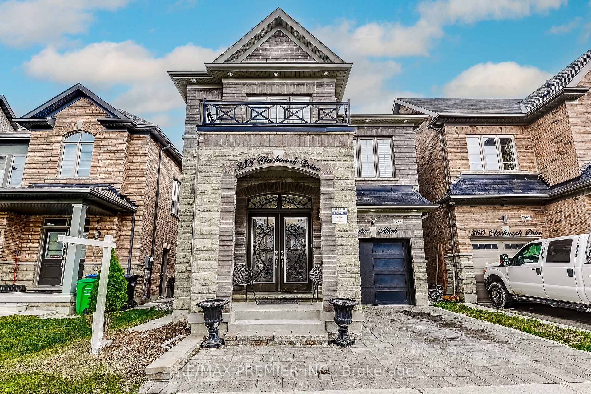 Front of 358 Clockwork Drive