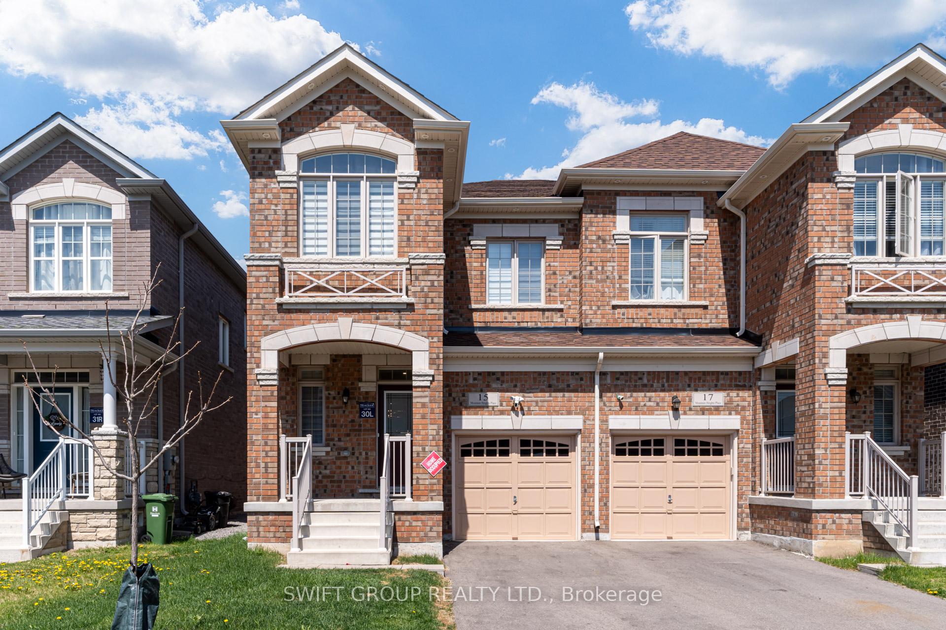 Front of 15 Mountain Heights Place