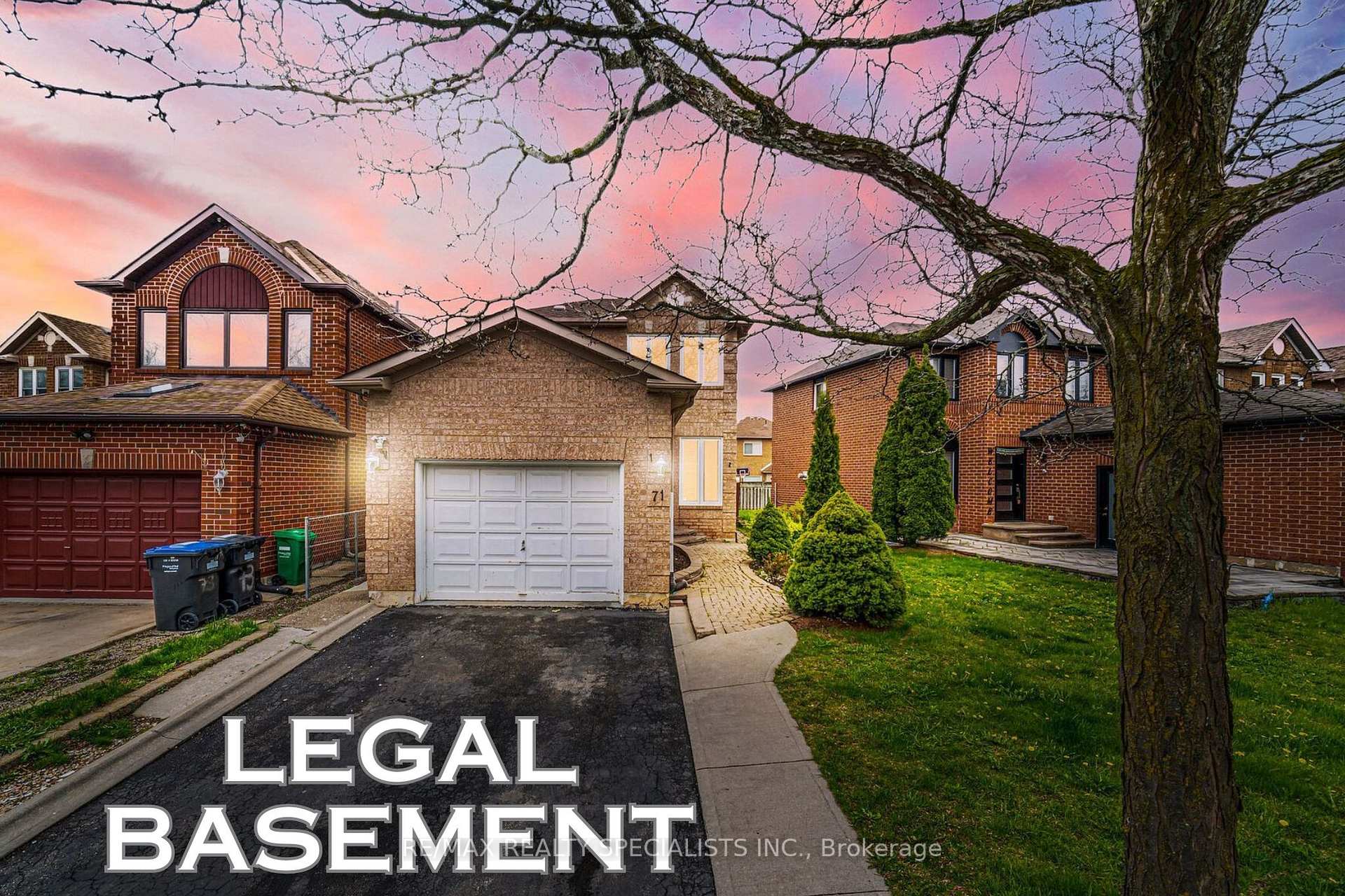 Photo 1 of 71 Cedarwood Crescent, Brampton, Brampton West — HOMEH