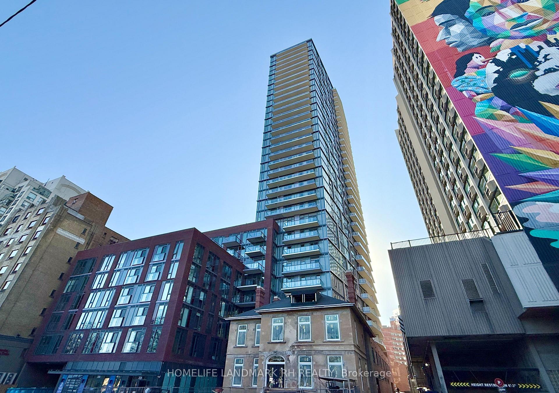 Front of Unit 2803, 308 Jarvis Street