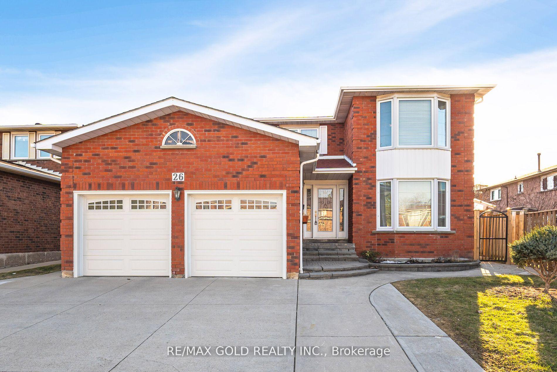 Photo 1 of 26 Mossbank Drive, Brampton, Fletcher's Creek South — HOMEH
