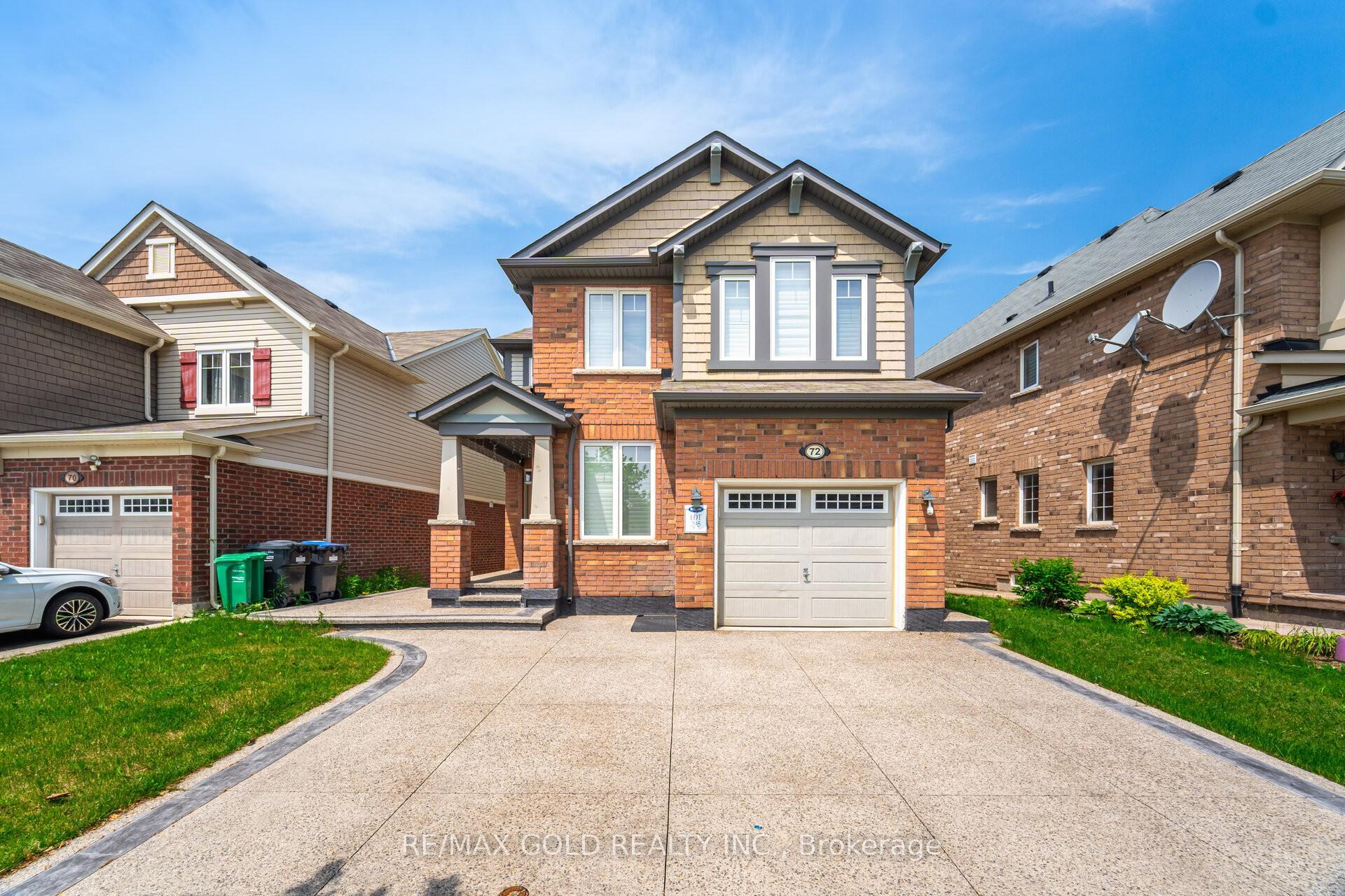 Front of 72 Aylesbury Drive