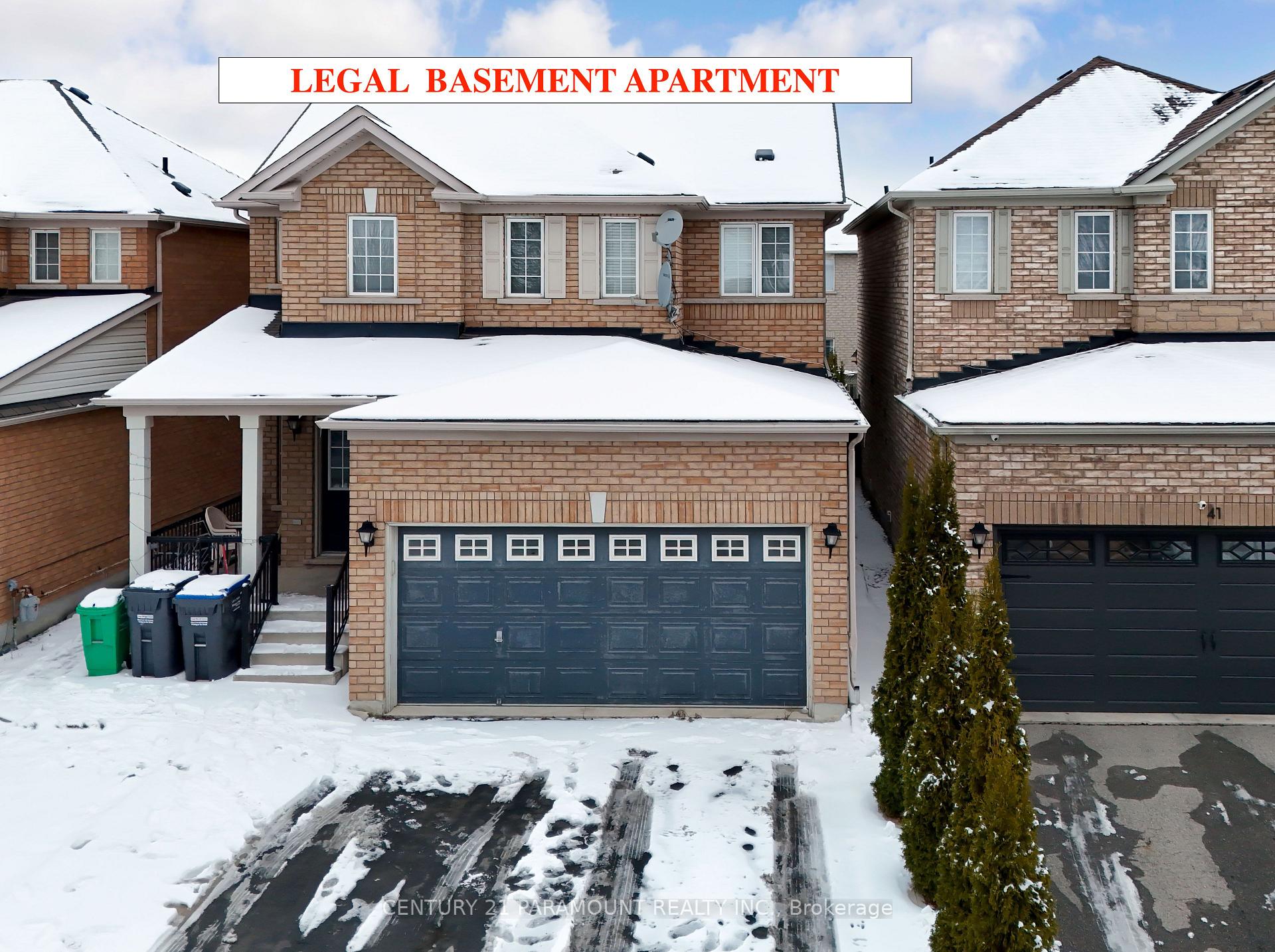 Photo 1 of 43 Crystal Glen Crescent, Brampton, Credit Valley — HOMEH