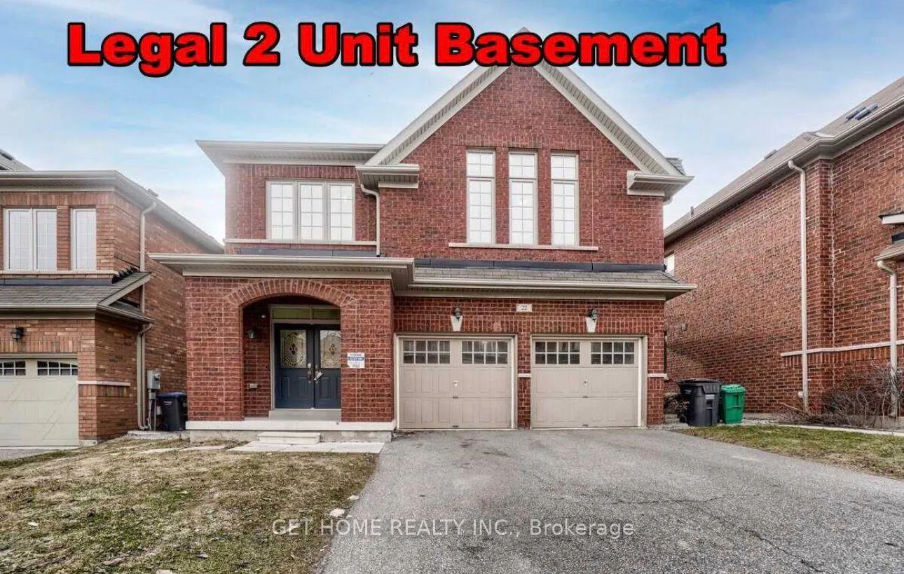 Photo 1 of 22 Baby Pointe Trail, Brampton, Northwest Brampton — HOMEH