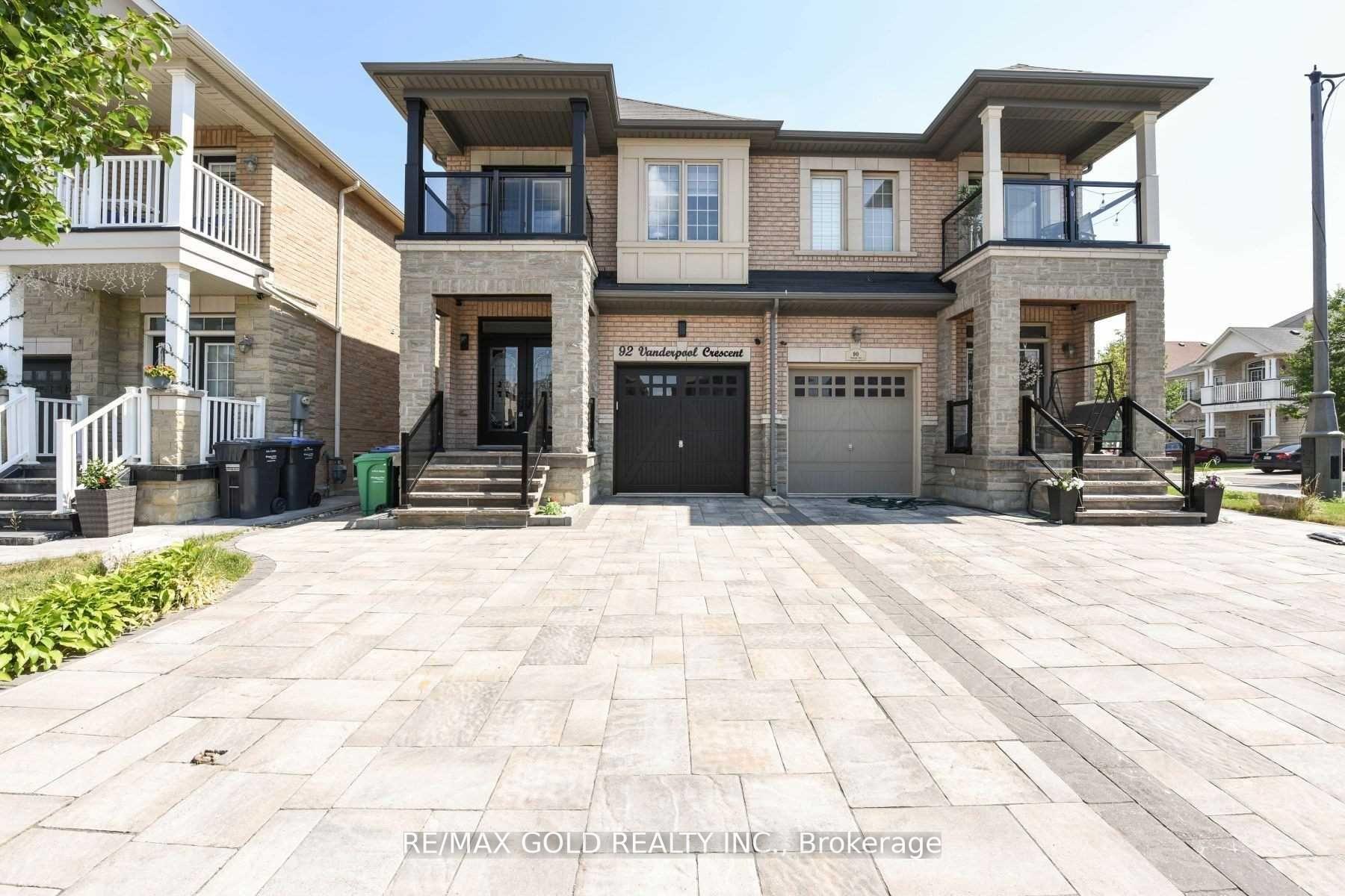 Photo 2 of 92 Vanderpool Crescent, Brampton, Bram East — HOMEH