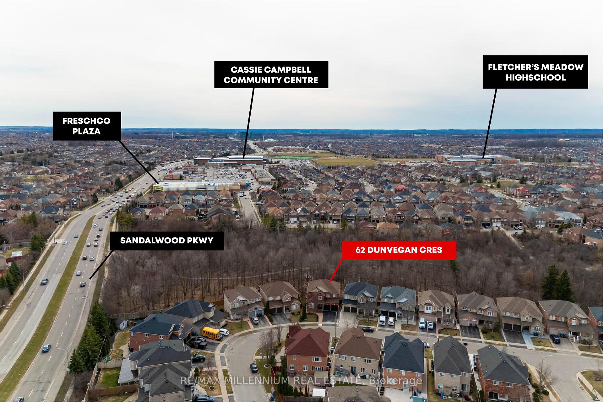 Photo 50 of 62 Dunvegan Crescent, Brampton, Fletcher's Meadow — HOMEH