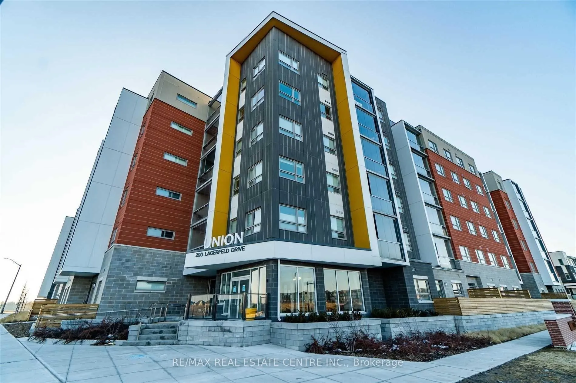 Front of Unit 212, 200 Lagerfeld Drive