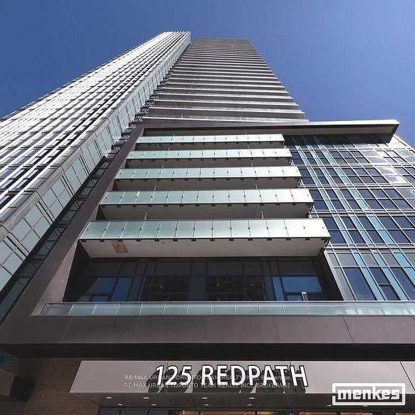 Front of Unit 2711, 125 Redpath Avenue