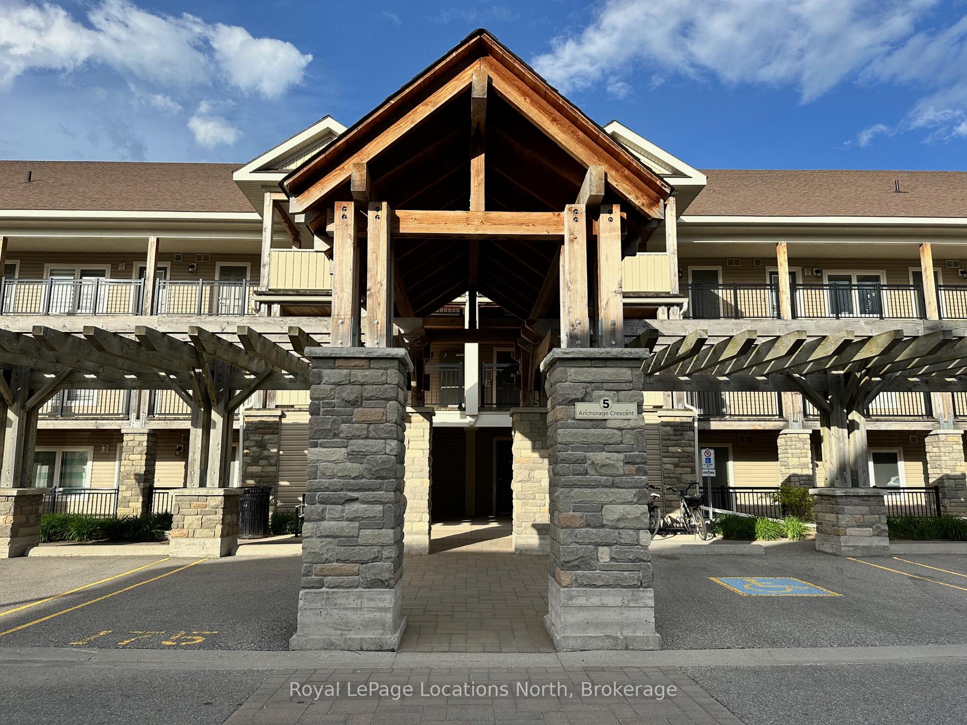 Front of Unit 107, 5 Anchorage Crescent