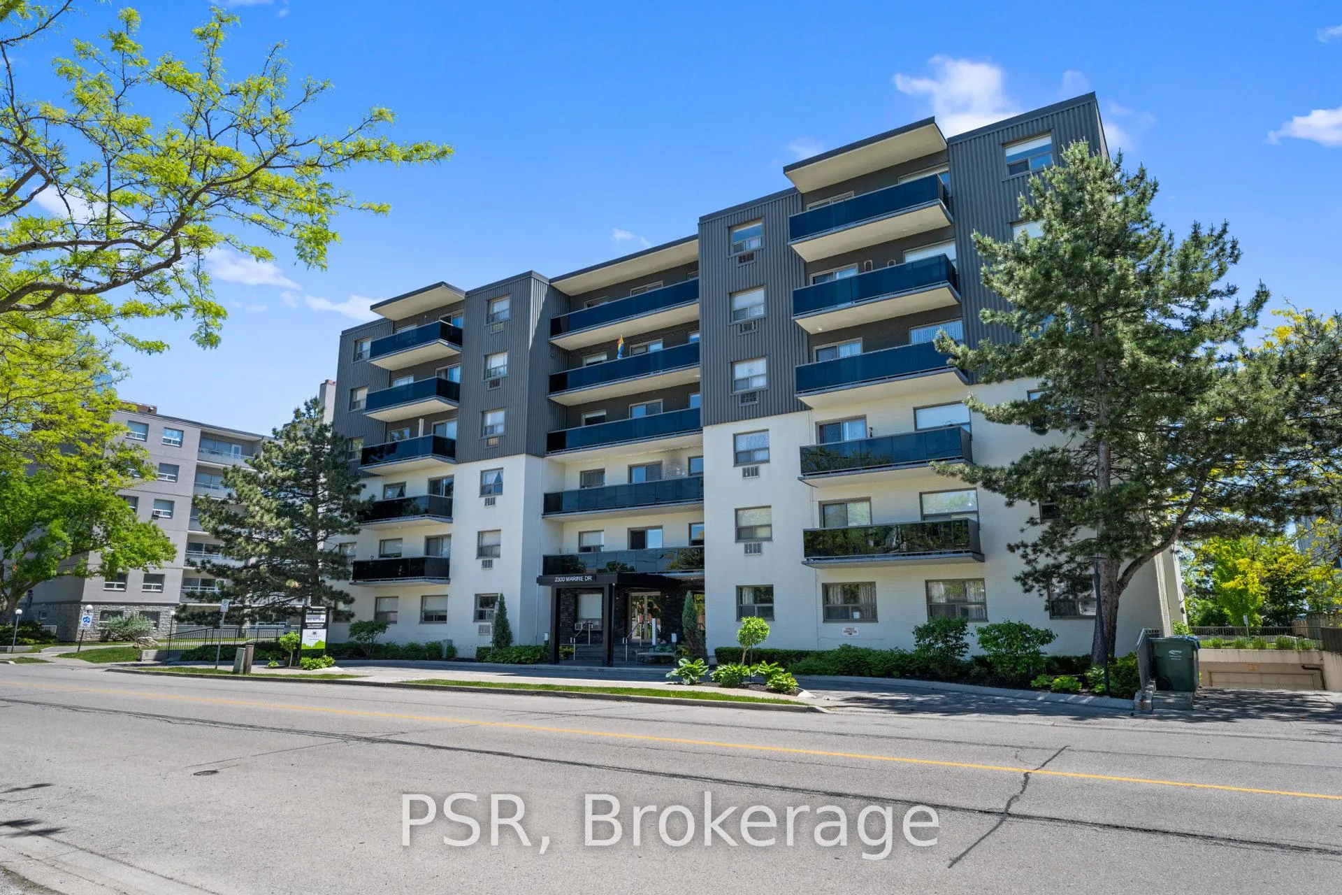 Front of Unit 304, 2300 Marine Drive