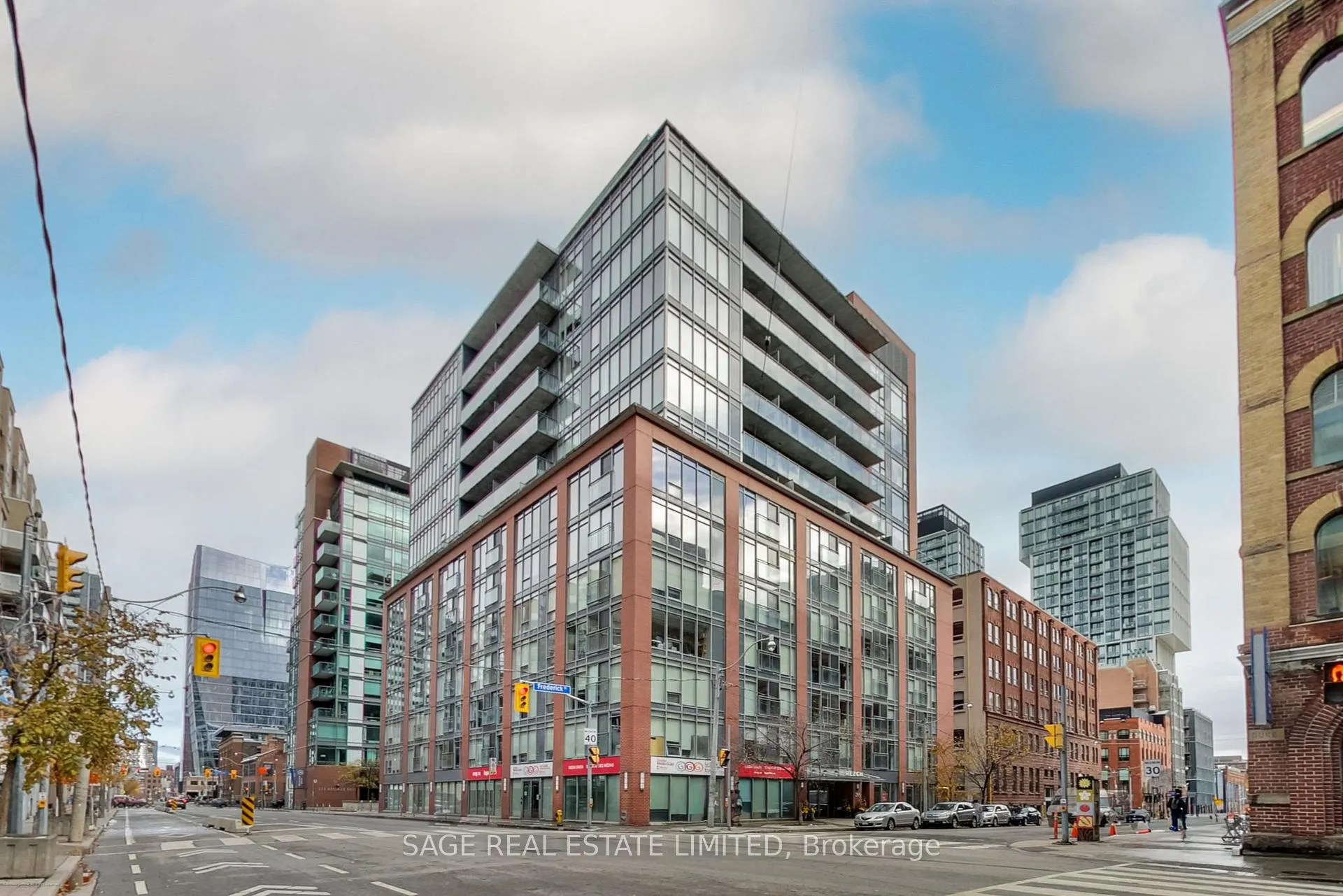 Front of Unit 210, 205 Frederick Street