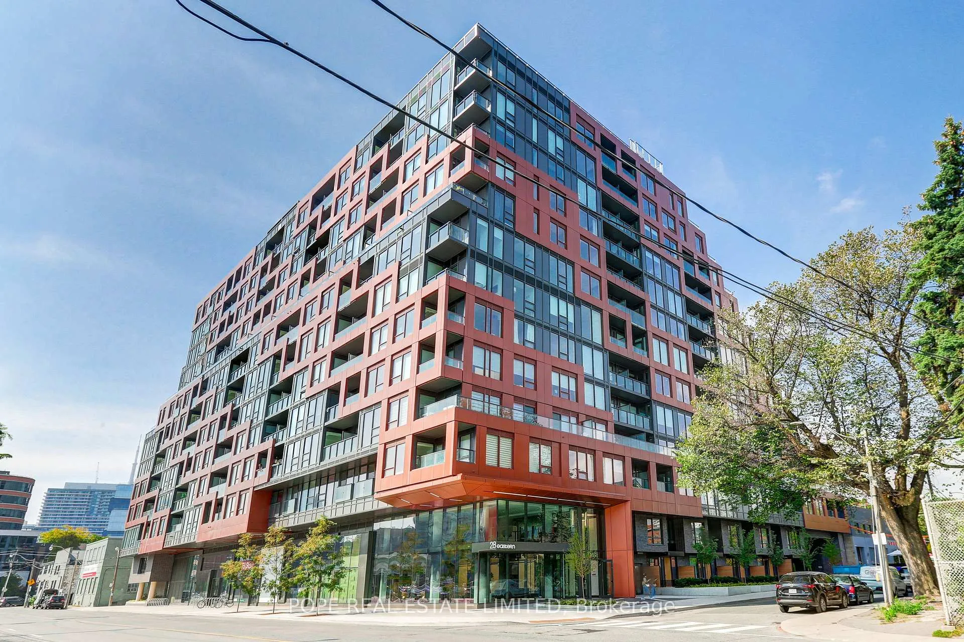 Front of Unit 522, 28 Eastern Avenue