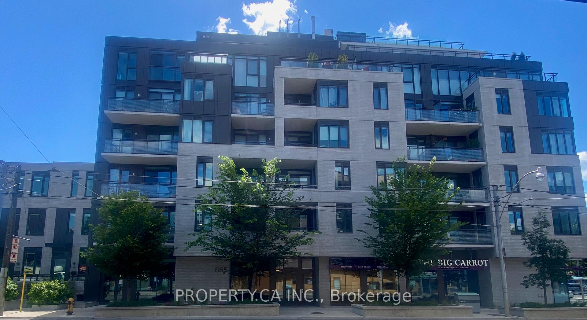 Front of Unit 607, 665 Kingston Road