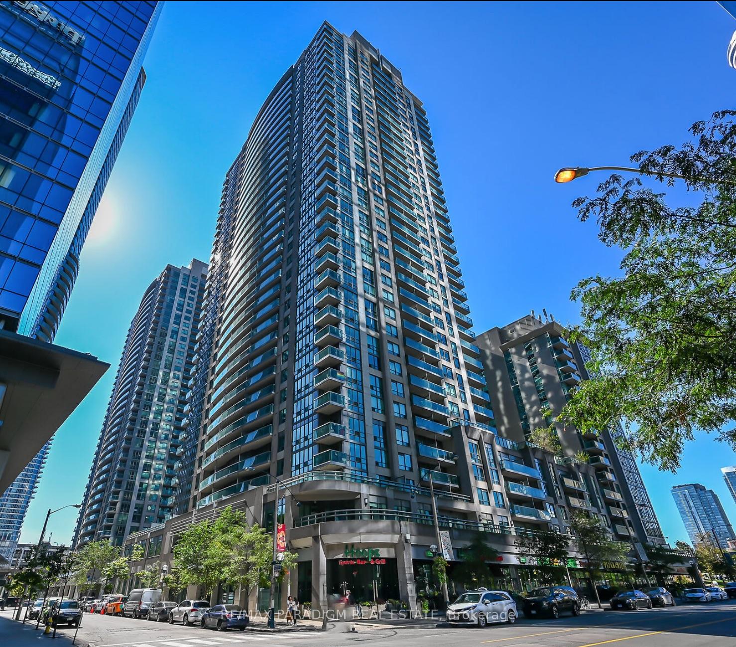 Front of Unit 3703, 30 Grand Trunk Crescent