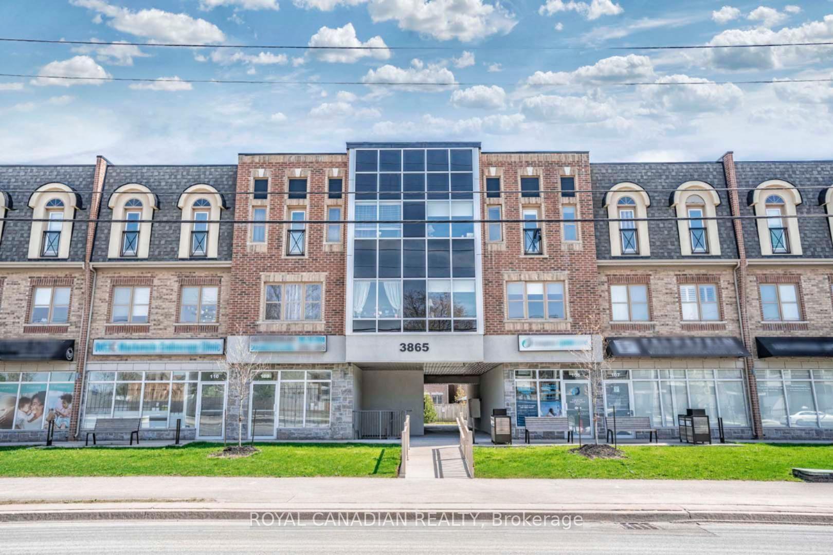 Front of Unit 225, 3865 Major Mackenzie Drive