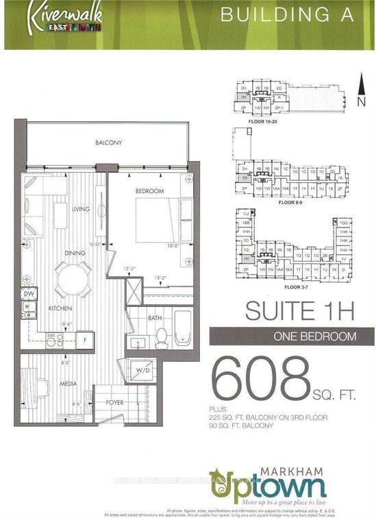 Photo 12 of Unit 1109, 18 Uptown Drive, Markham, Unionville — HOMEH