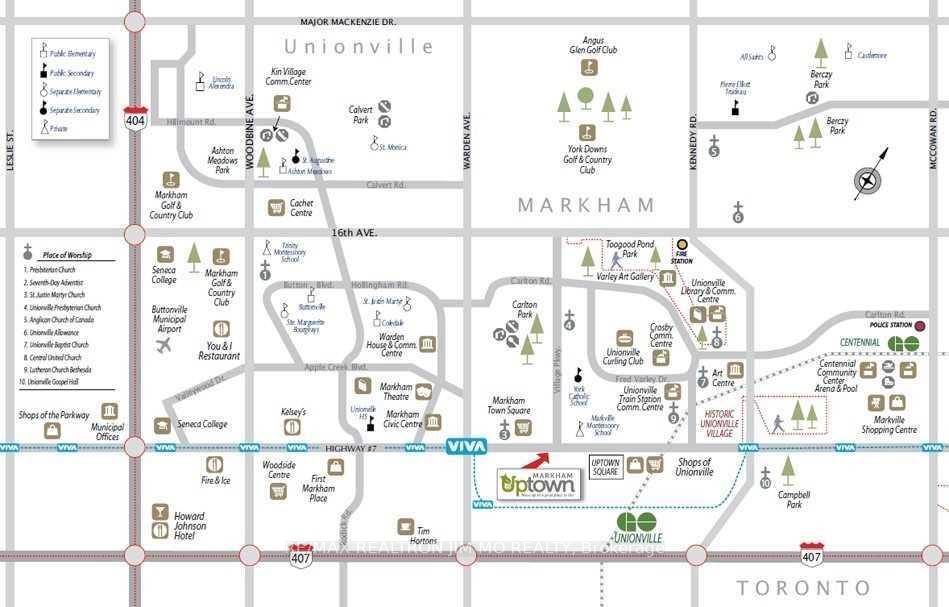 Photo 18 of Unit 1109, 18 Uptown Drive, Markham, Unionville — HOMEH