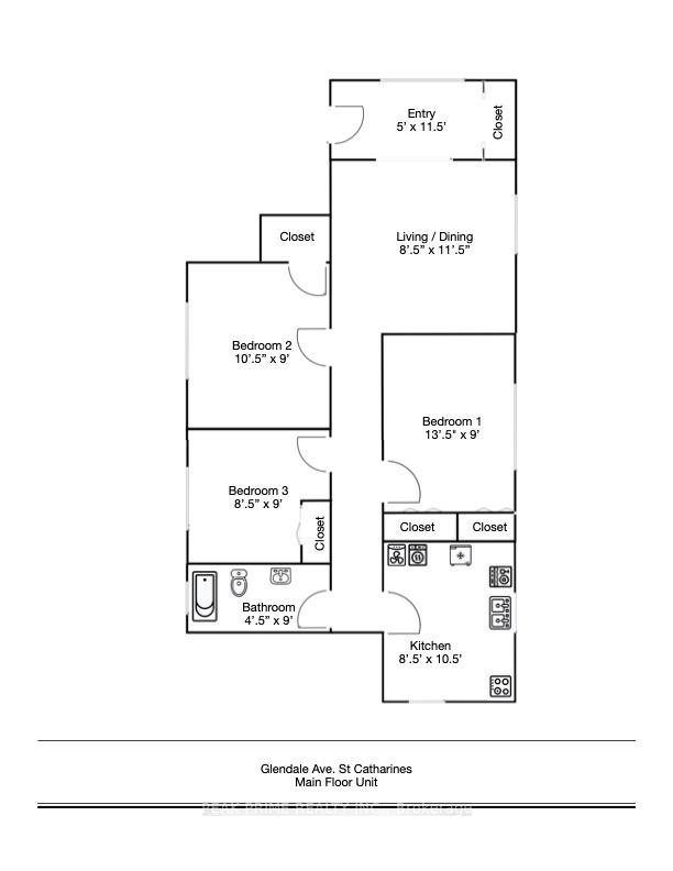 Photo 9 of Unit 2, 369 Glendale Avenue, St. Catharines, Secord Woods — HOMEH